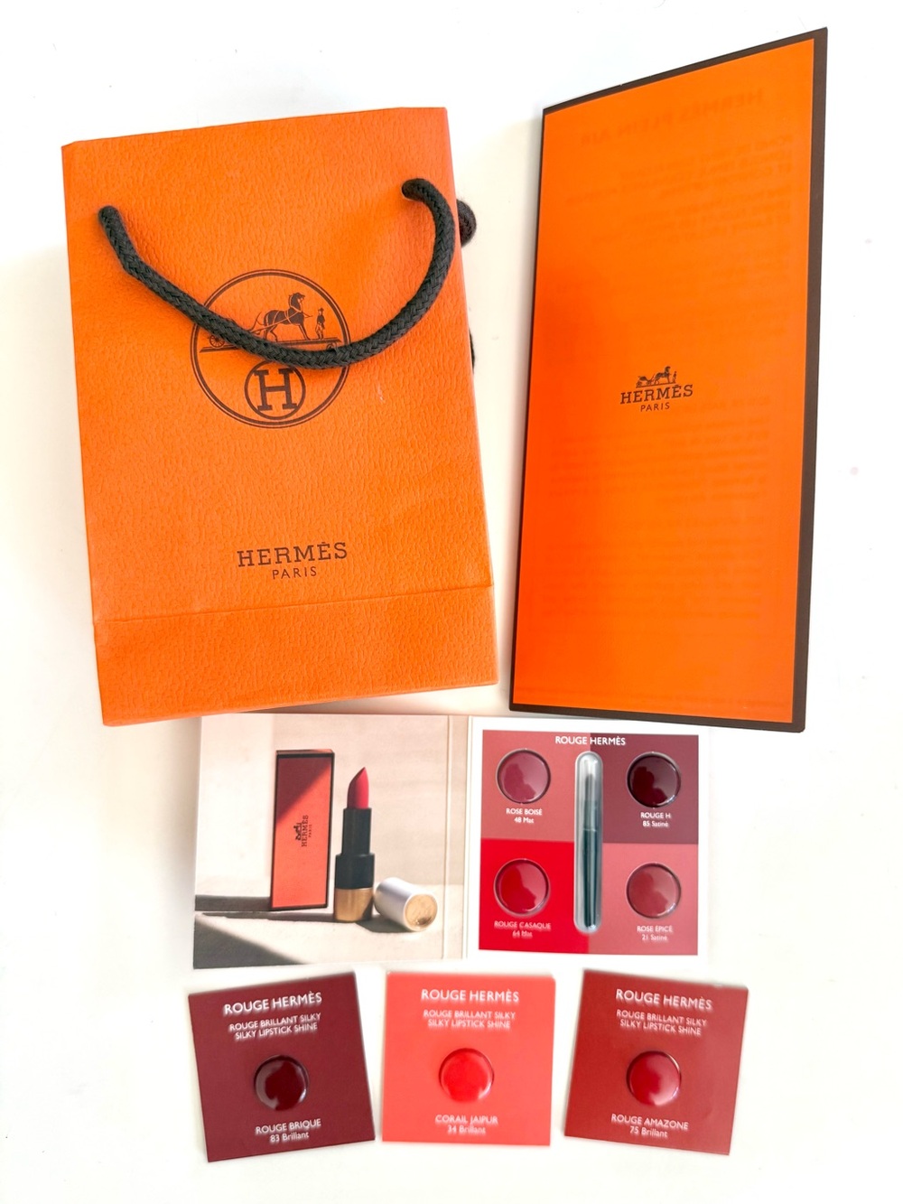 Hermes Beauty Samples Lip Kit